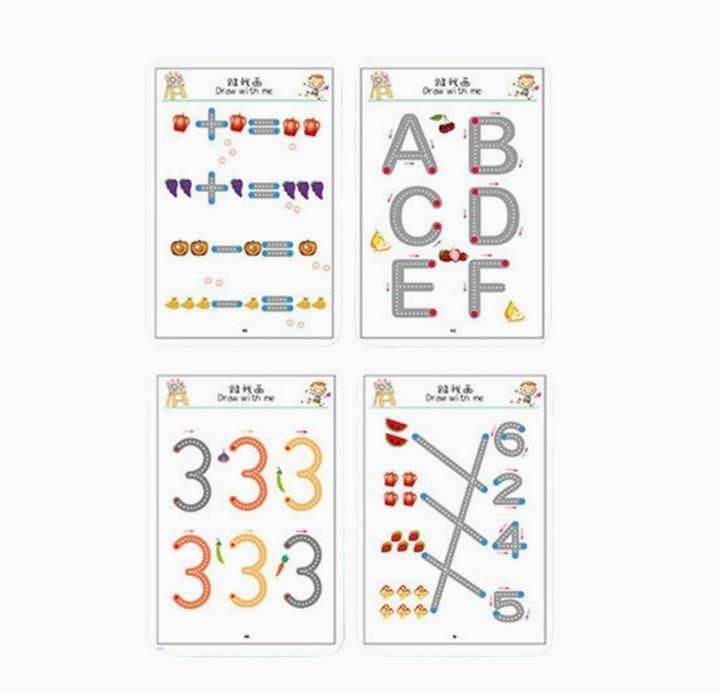Reusable Tracing Workbook for Kids (64 Pages)