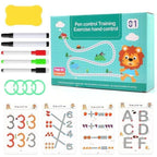 Reusable Tracing Workbook for Kids (64 Pages)